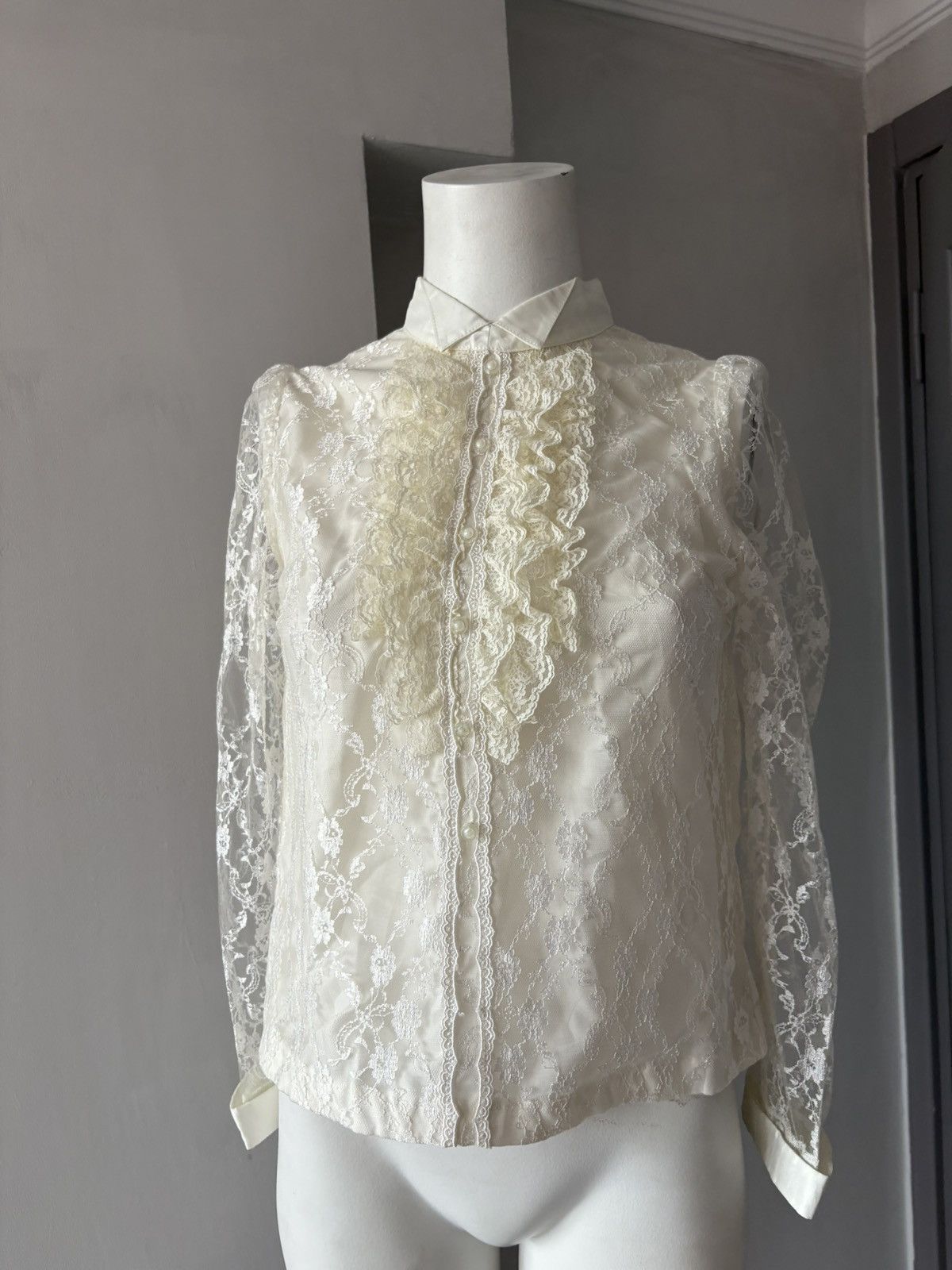 Vintage Vintage made in japan blouse Size XS / US 0-2 / IT 36-38 - 10 Thumbnail