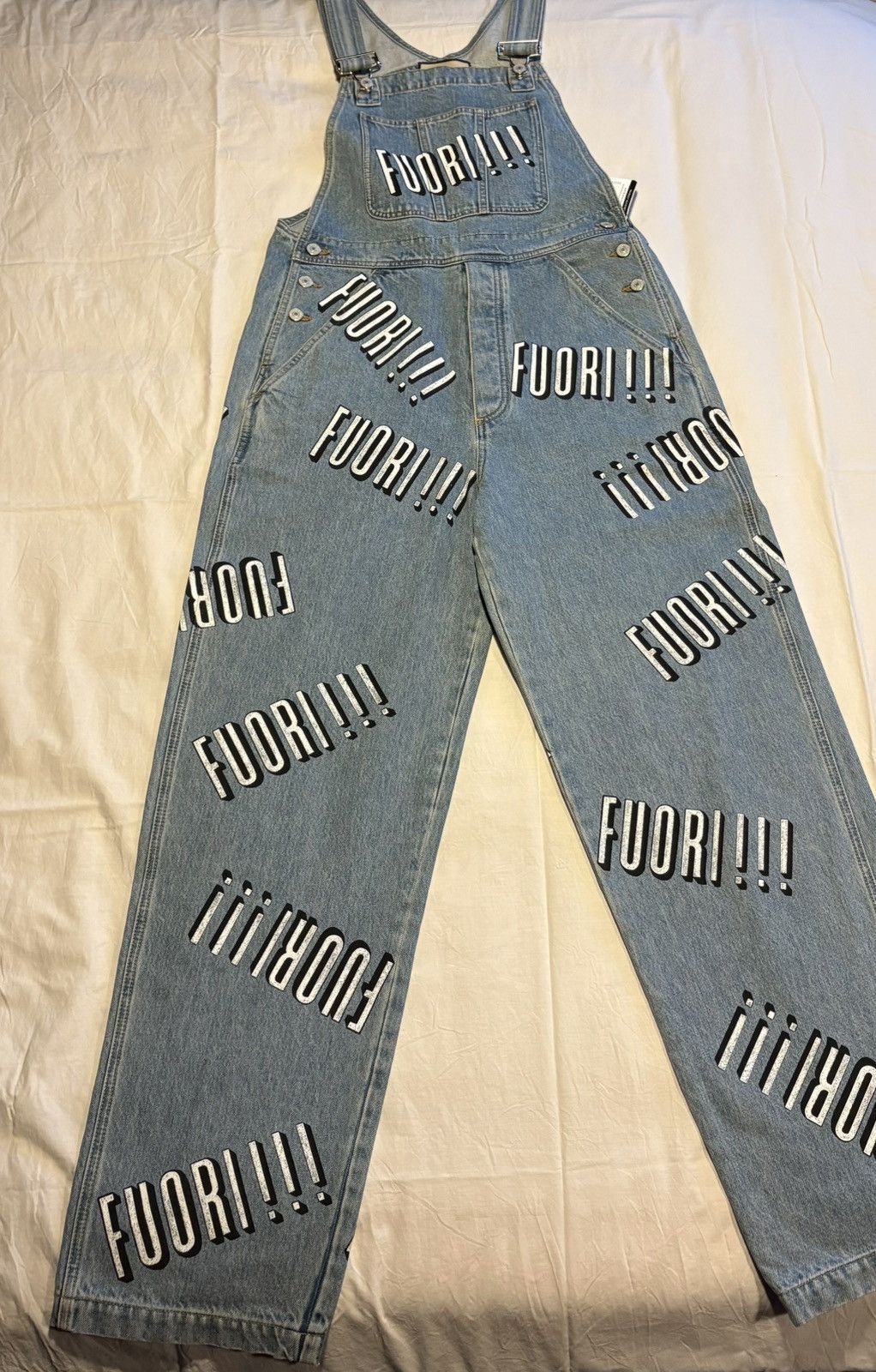Gucci Gucci Fuori!!! Denim overalls. Size US 32 / EU 48 - 6 Thumbnail