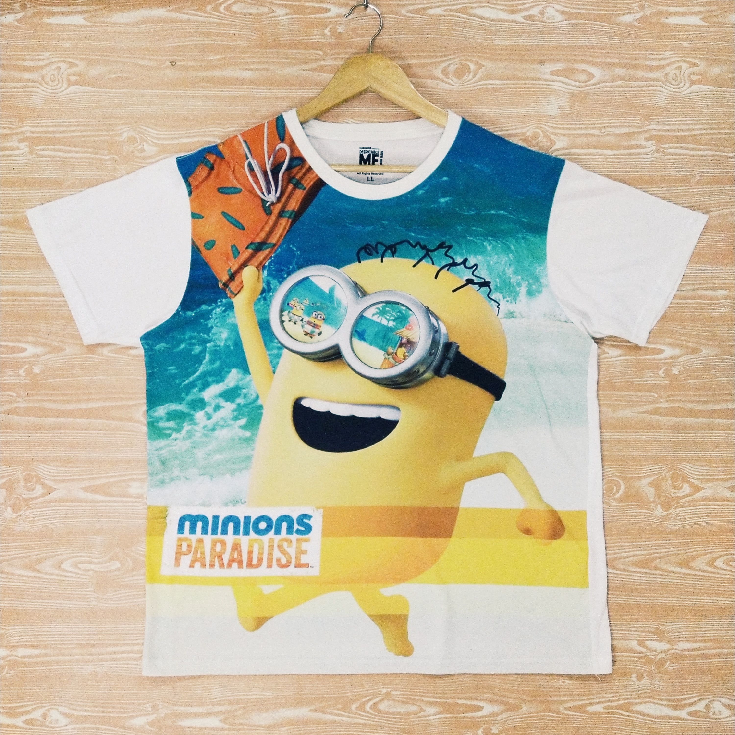 Hysteric Glamour Despicable ME Minions Paradise Fullprint Shirt Size US XL / EU 56 / 4 - 1 Thumbnail