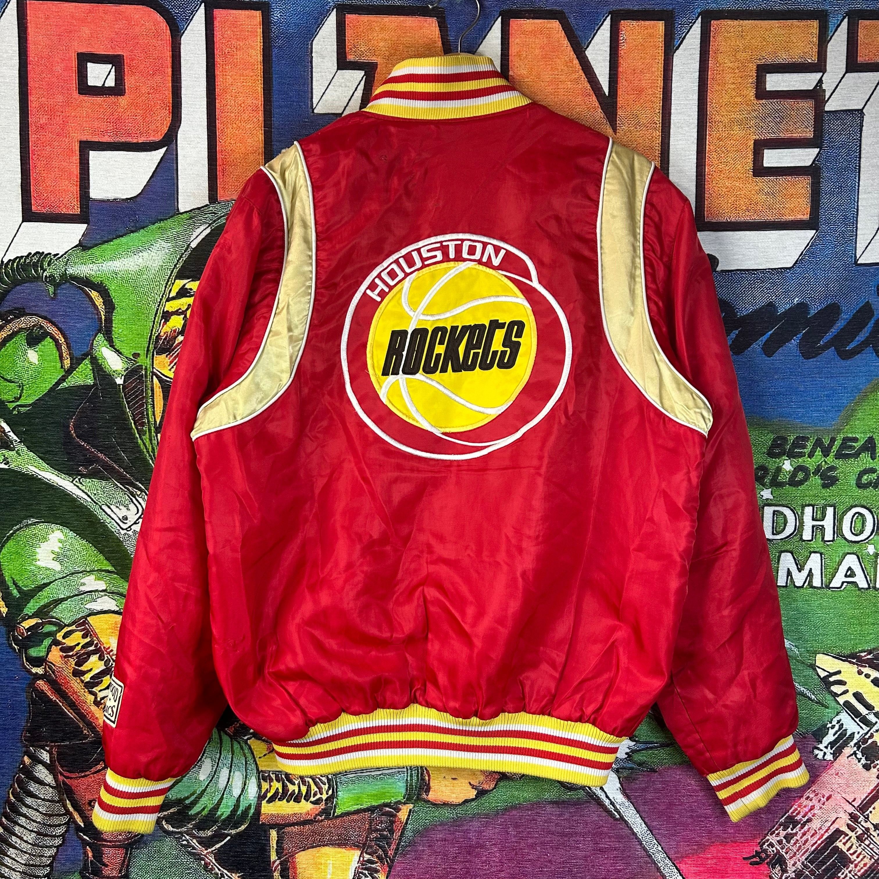 Vintage Vintage 90s Houston Rockets Bomber Jacket Size Small Size US S / EU 44-46 / 1 - 2 Thumbnail