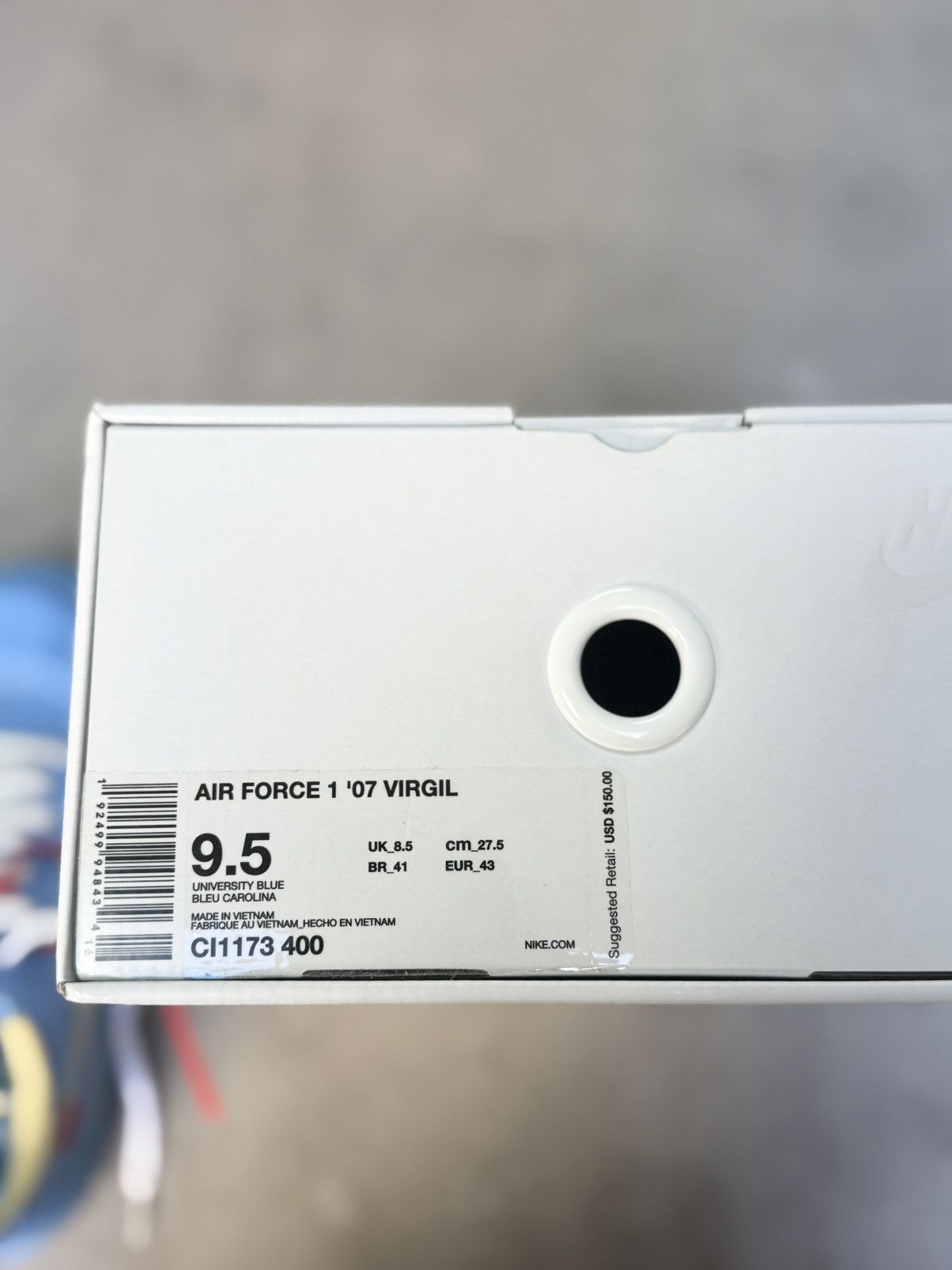 Nike × Off-White Nike x Off White Air Force 1 MCA Size US 9.5 / EU 42-43 - 10 Thumbnail