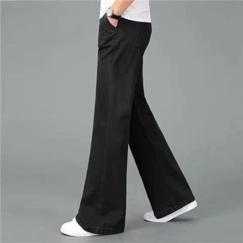 Jean Black Vintage Flare Jeans Size US 32 / EU 48 - 2 Thumbnail