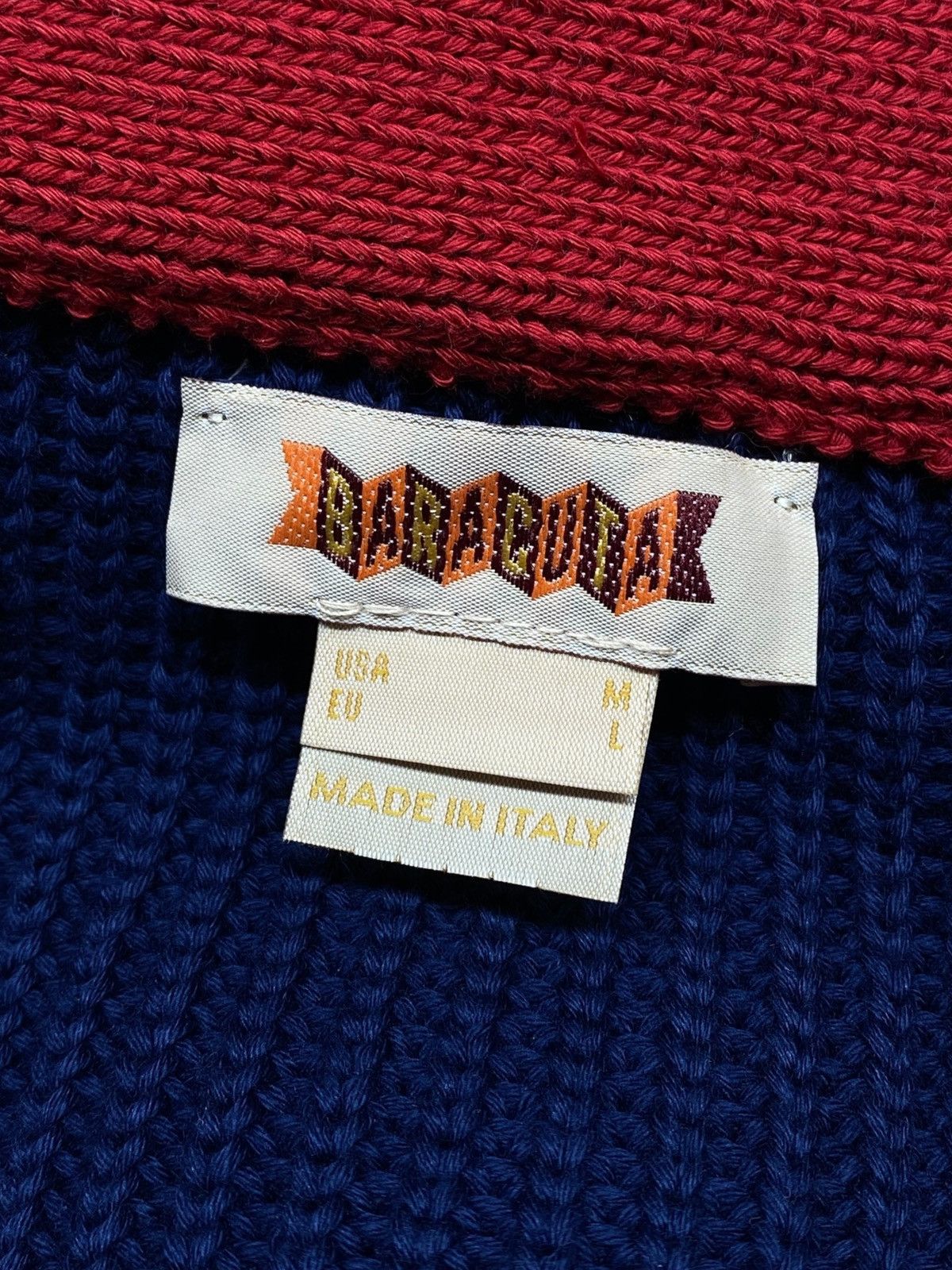 Baracuta Baracuta Cotton Knit Cardigan Vest Sweater Fisherman Grandpa Size US M / EU 48-50 / 2 - 12 Thumbnail