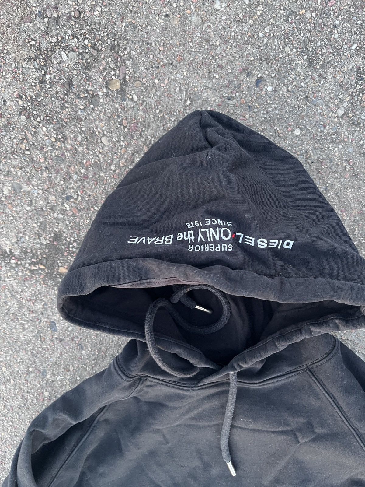 Vintage vintage hoodie basic black unisex Size US S / EU 44-46 / 1 - 3 Thumbnail