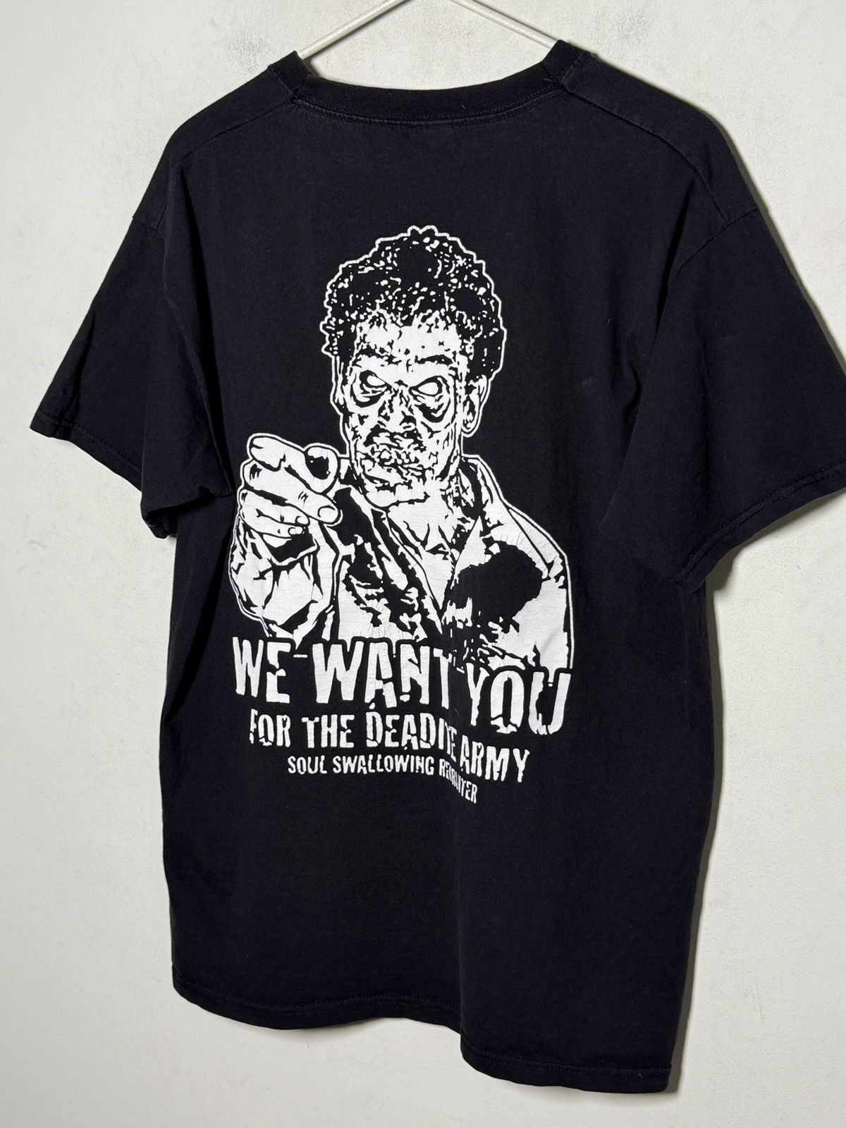 Vintage Bruce Campbell / Evil Dead tribute band tee.
