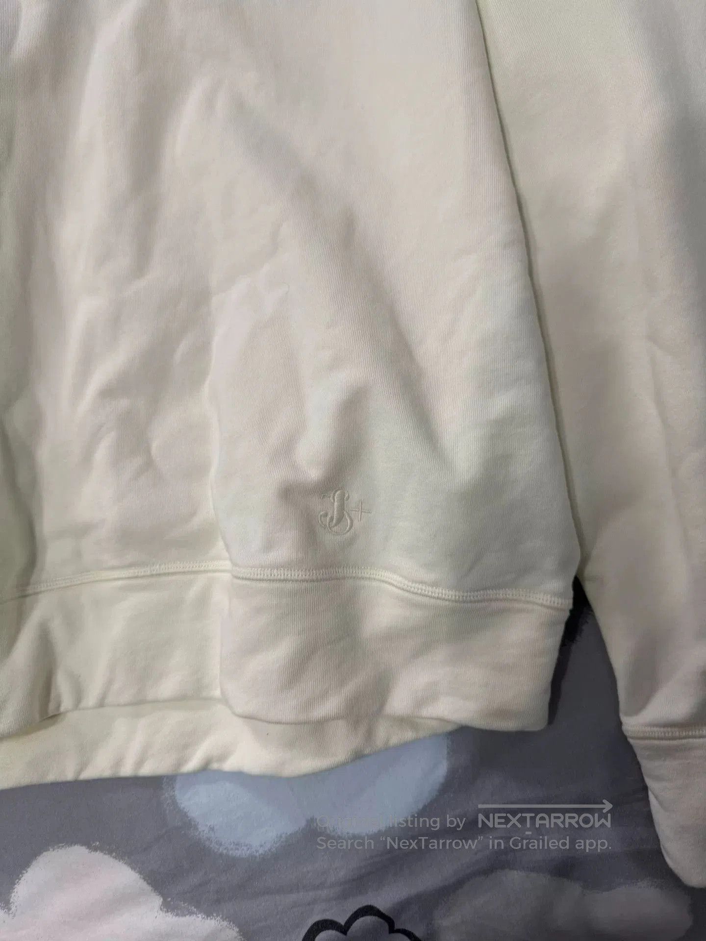 Jil Sander Jil Sander Casual Sweatshirt in Soft Cream. Size S / US 4 / IT 40 - 3 Thumbnail