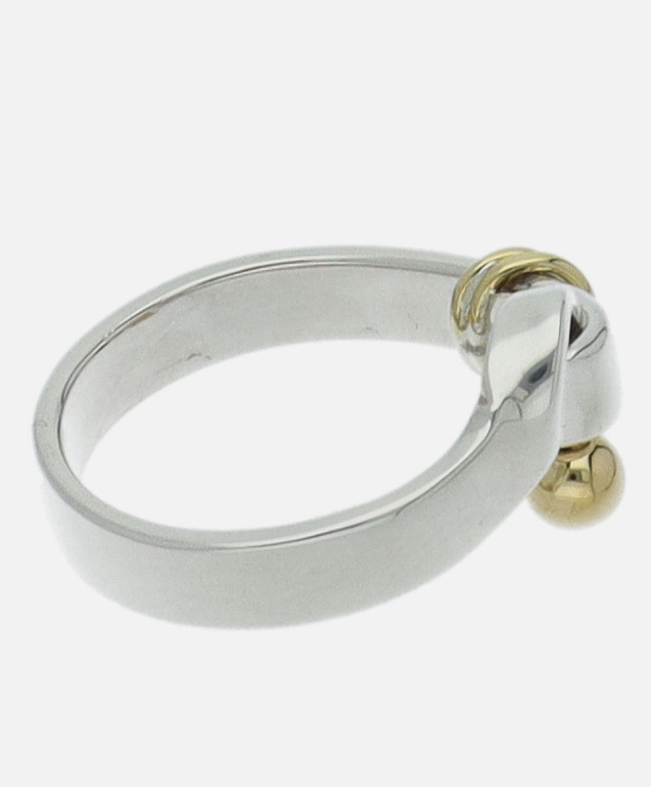 Tiffany & Co. Tiffany & Co. Hook and Eye Ring 18K YG and Silver 925 Size M Size ONE SIZE - 5 Thumbnail