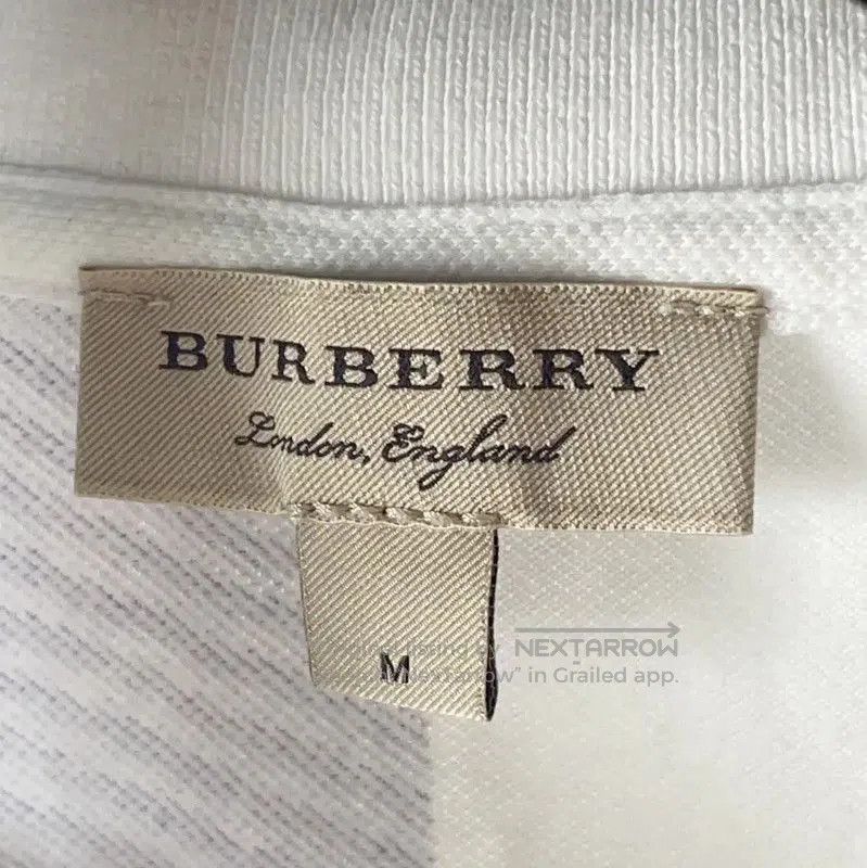 Burberry Burberry White and Purple Checkered Polo. Size M / US 6-8 / IT 42-44 - 3 Thumbnail