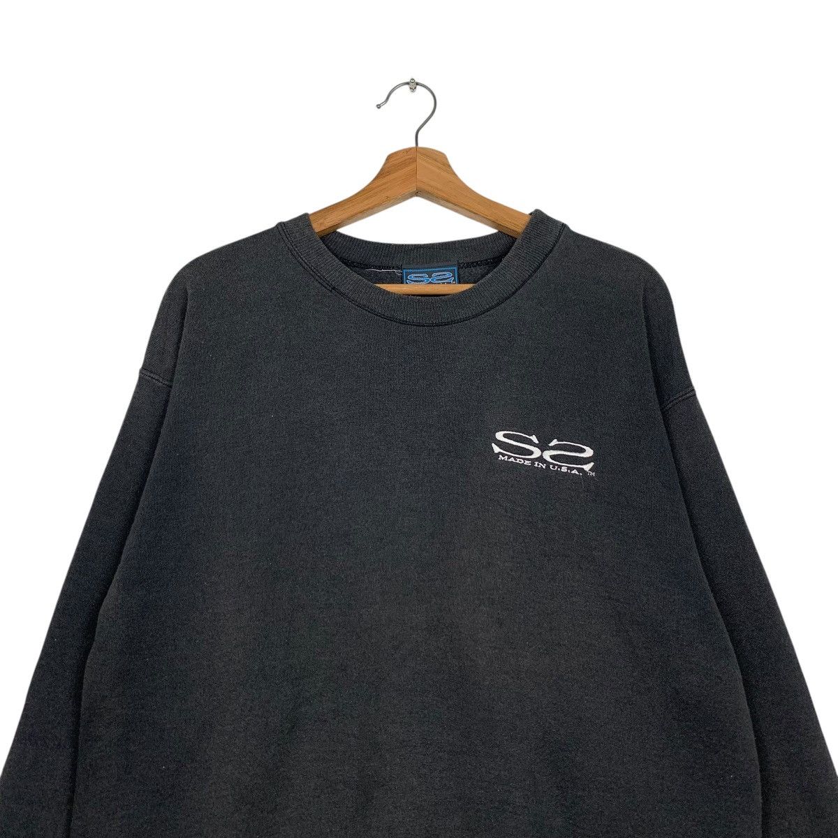 Vintage SECRET SURFER STUDIO Big Logo Crewneck Sweatshirt #2197-C97 Size US M / EU 48-50 / 2 - 4 Thumbnail