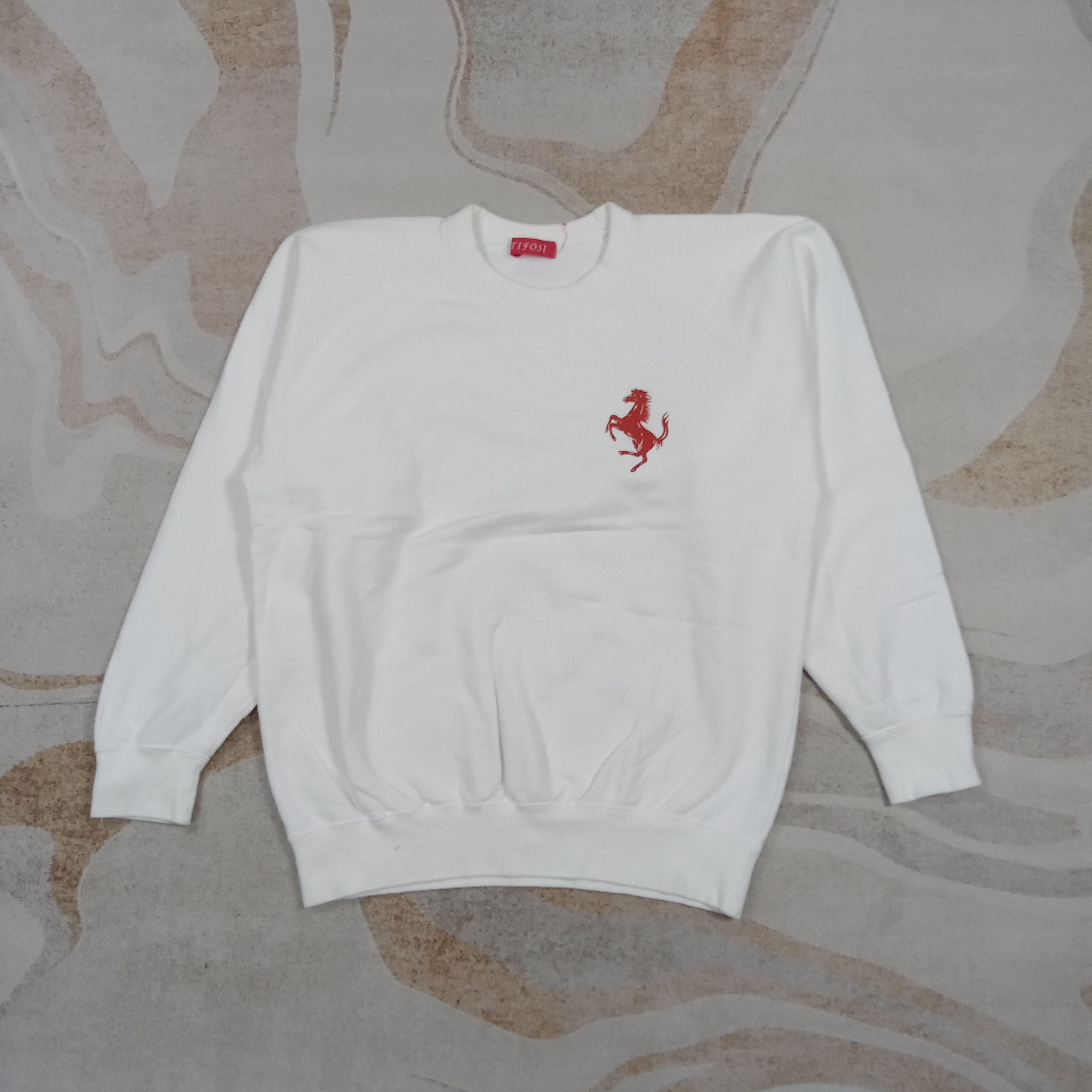 Ferrari Enzo Ferrari Tribute 90's Racing Sweatshirt C292N26 Size US M / EU 48-50 / 2 - 3 Thumbnail
