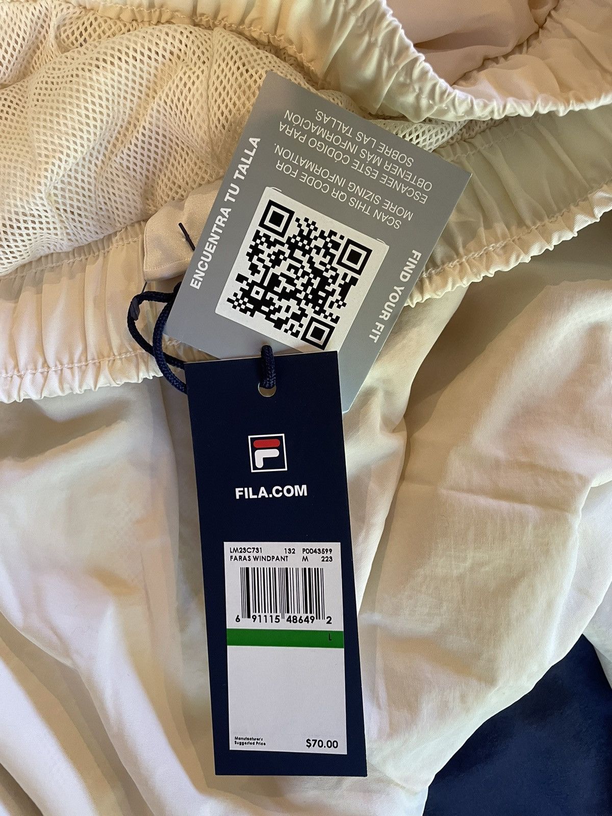 Fila Fila Faras Windpant Size US 32 / EU 48 - 4 Thumbnail