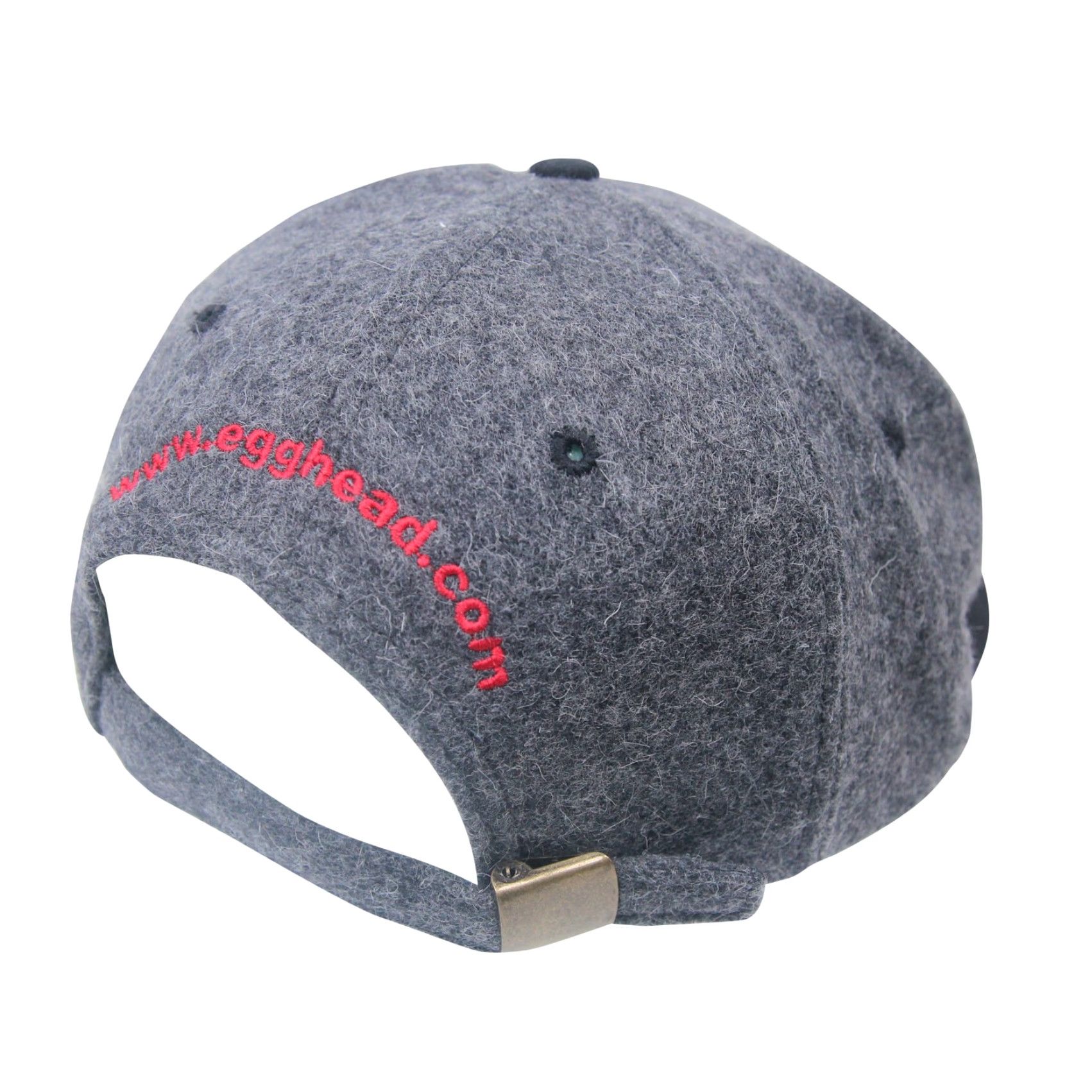 Vintage VINTAGE Egg Head Software Co. Wool Hat Grey Baseball Cap OS Mens Size ONE SIZE - 3 Thumbnail