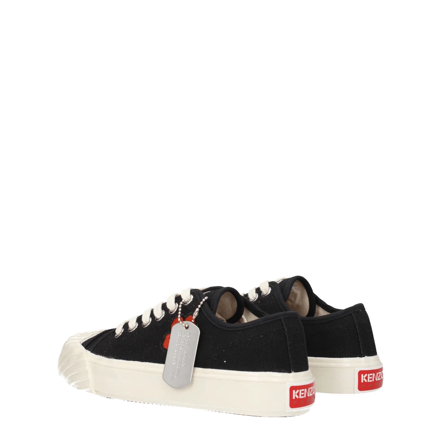 Kenzo ob1o1e1124 Fabric Sneakers in Black Size US 9 / IT 39 - 4 Thumbnail
