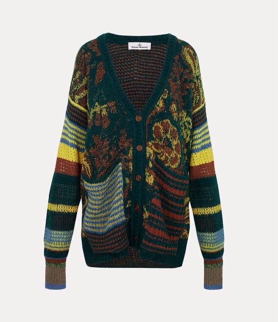Vivienne Westwood Blurry oversized cardigan Size XL / US 12-14 / IT 48-50 - 1 Thumbnail