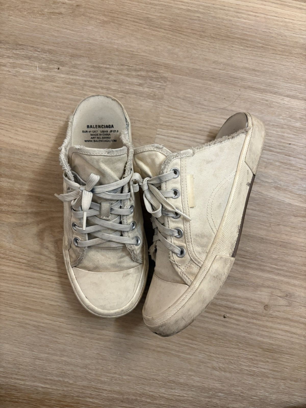 Balenciaga Balenciaga Paris Mule Sneaker Size US 8.5 / EU 41-42 - 1 Thumbnail