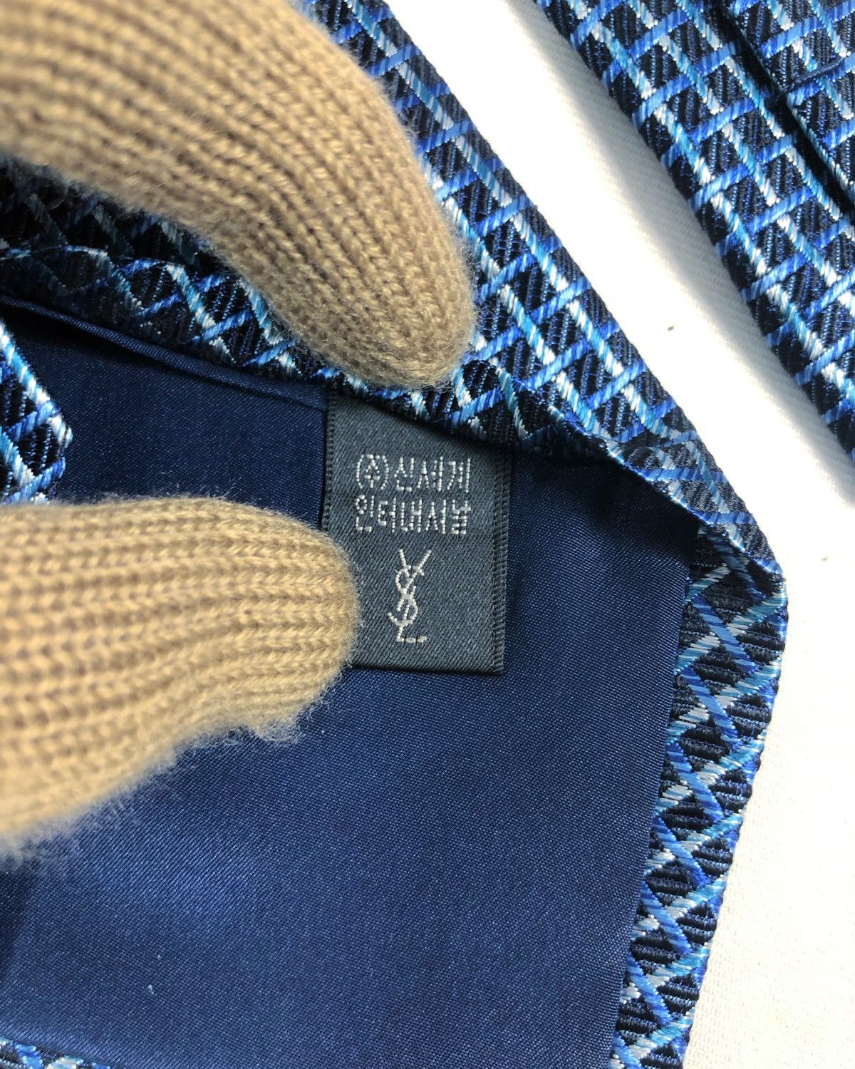 Yves Saint Laurent Rare Vintage Yves Saint Laurent YSL Silk Tie Size ONE SIZE - 7 Thumbnail