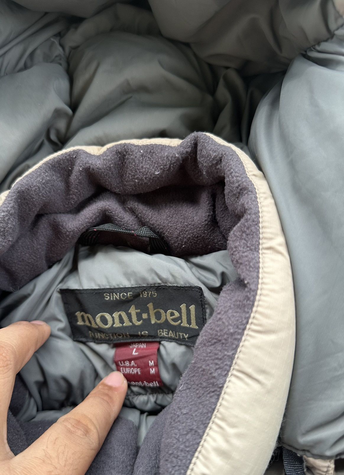 Montbell Montbell Vintage Down Puffer Jacket Size US M / EU 48-50 / 2 - 9 Thumbnail