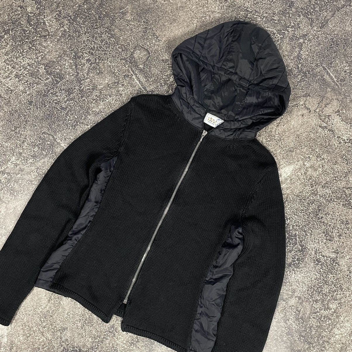 Hysteric Glamour Vintage Knitted Gothic Avant Garde Zip Hoodie Size L / US 10 / IT 46 - 6 Thumbnail