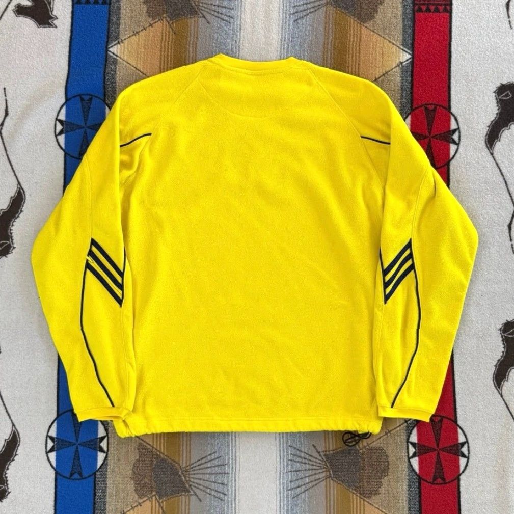 Adidas VINTAGE Adidas Sweatshirt University Of Michigan Fleece Pullover Size L Men Yellow Wolverines Size US L / EU 52-54 / 3 - 7 Thumbnail