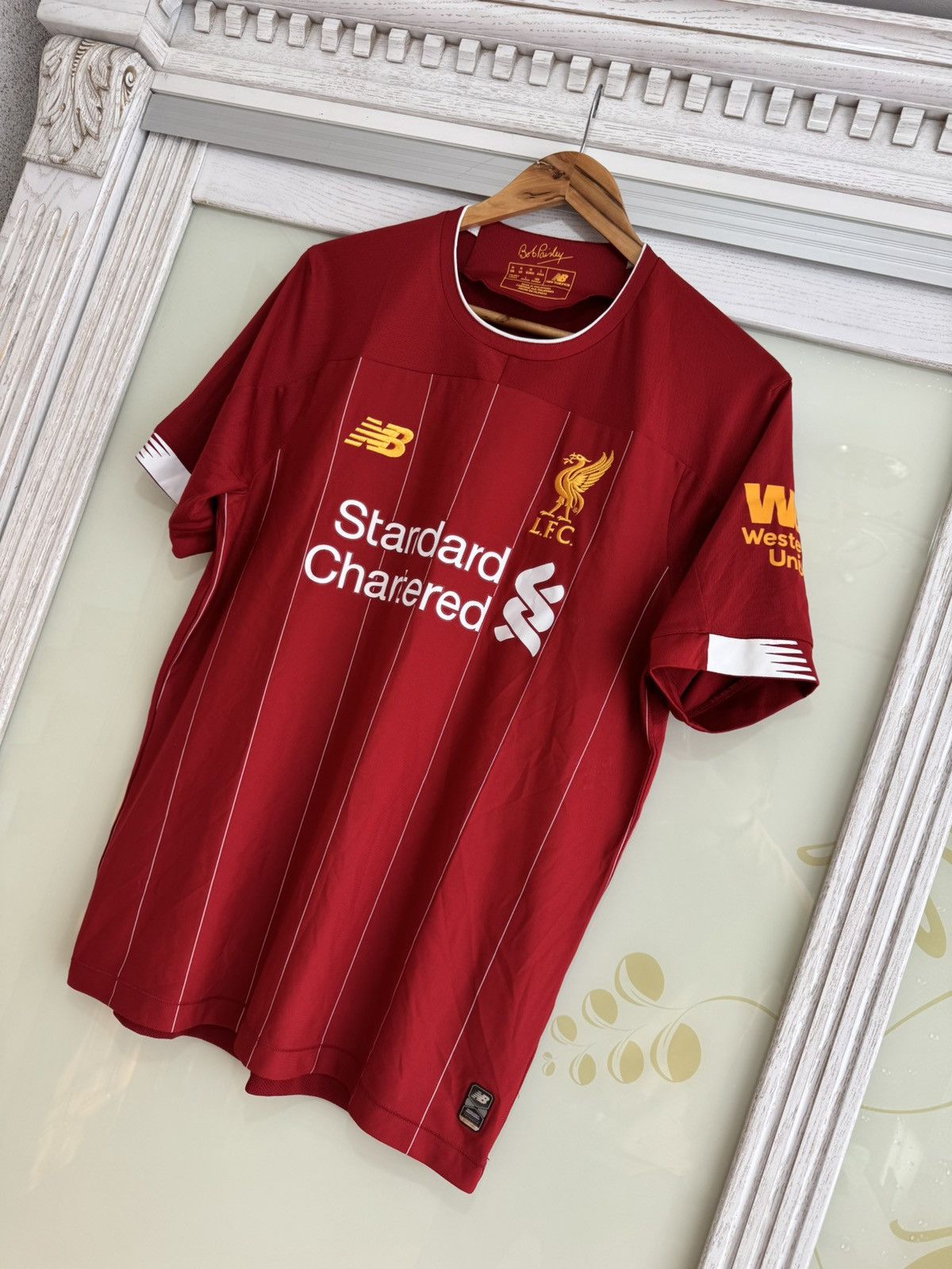 New Balance Liverpool 2019-2020 Home Soccer Jersey Football Shirt Kit Size US M / EU 48-50 / 2 - 4 Thumbnail