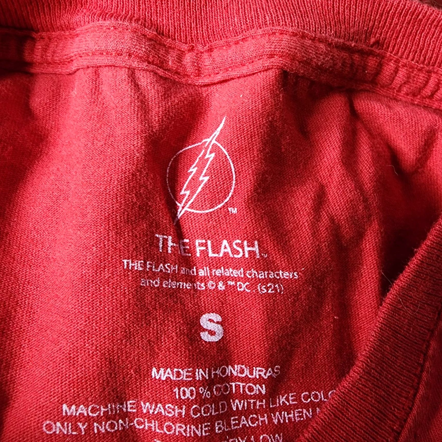 DC Comics The Flash Logo Short Sleeve DC Comics Originals T Shirt Unisex S Size US S / EU 44-46 / 1 - 5 Thumbnail
