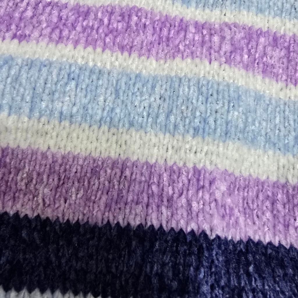 The Unbranded Brand Women's Chenault Striped Crew Neck Sweater S Purple Blue Size S / US 4 / IT 40 - 8 Thumbnail