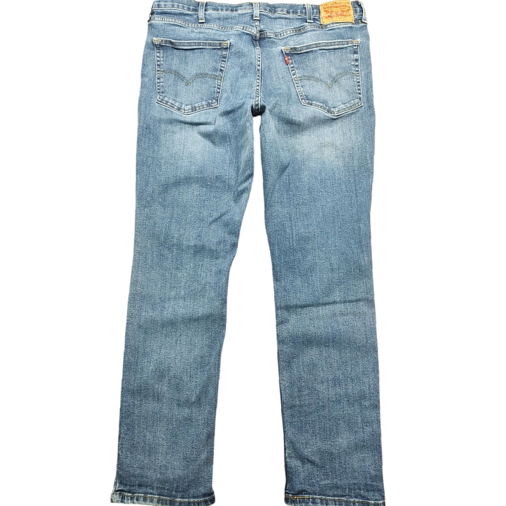 Levi's Levi's 511 Jeans Slim Straight Blue Medium Wash 38x30 Mens Regular 38in Zip 5-Pocket Denim Stretch Wrinkle-Resistant Size US 38 / EU 54 - 2 Thumbnail