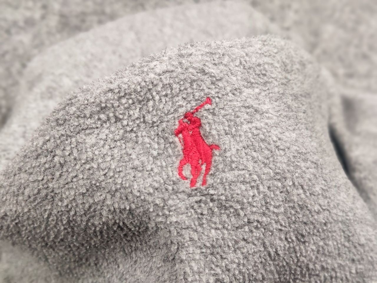 Polo Ralph Lauren Vintage 90's Polo Ralph Lauren Logo Fleece Gray Sweatshirt Size US L / EU 52-54 / 3 - 10 Thumbnail
