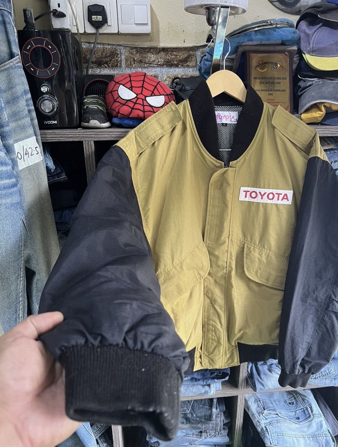 Other 🔥Vintage Toyota Zipper Jacket Size US L / EU 52-54 / 3 - 12 Thumbnail