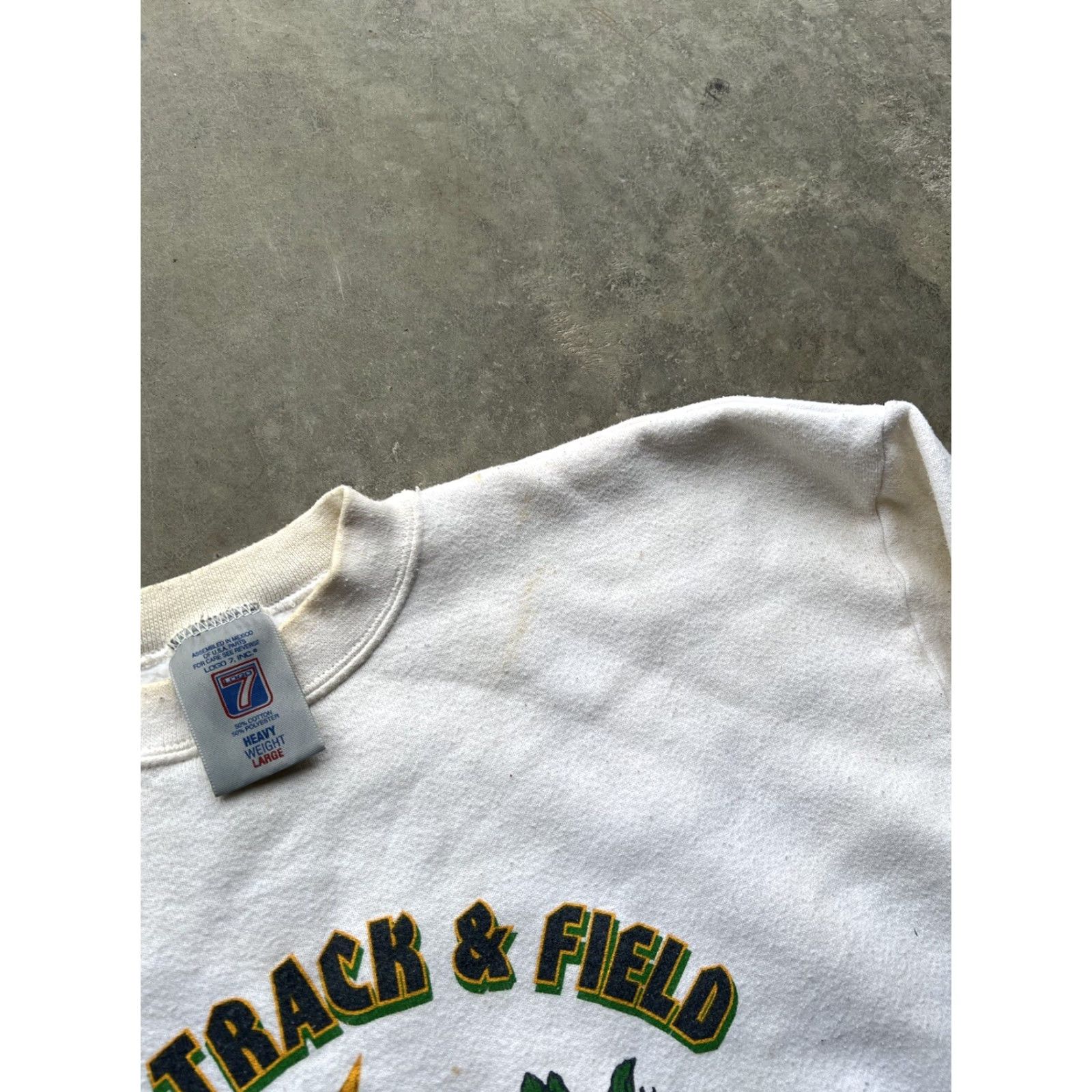 Logo 7 VINTAGE Logo 7 Thumb Track and Field Meet Of Champions Sweatshirt Mens Large Size US L / EU 52-54 / 3 - 7 Thumbnail