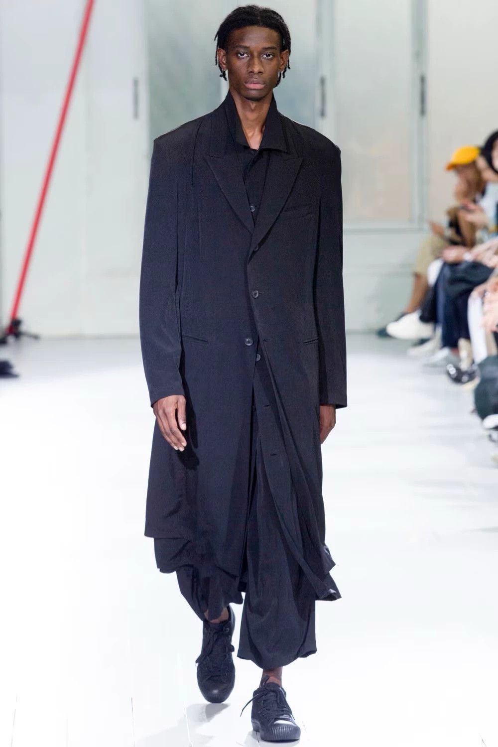 Yohji Yamamoto Yohji Yamamoto 20SS Handwritten Acetate Long Shirt Size 1 Size US S / EU 44-46 / 1 - 8 Thumbnail