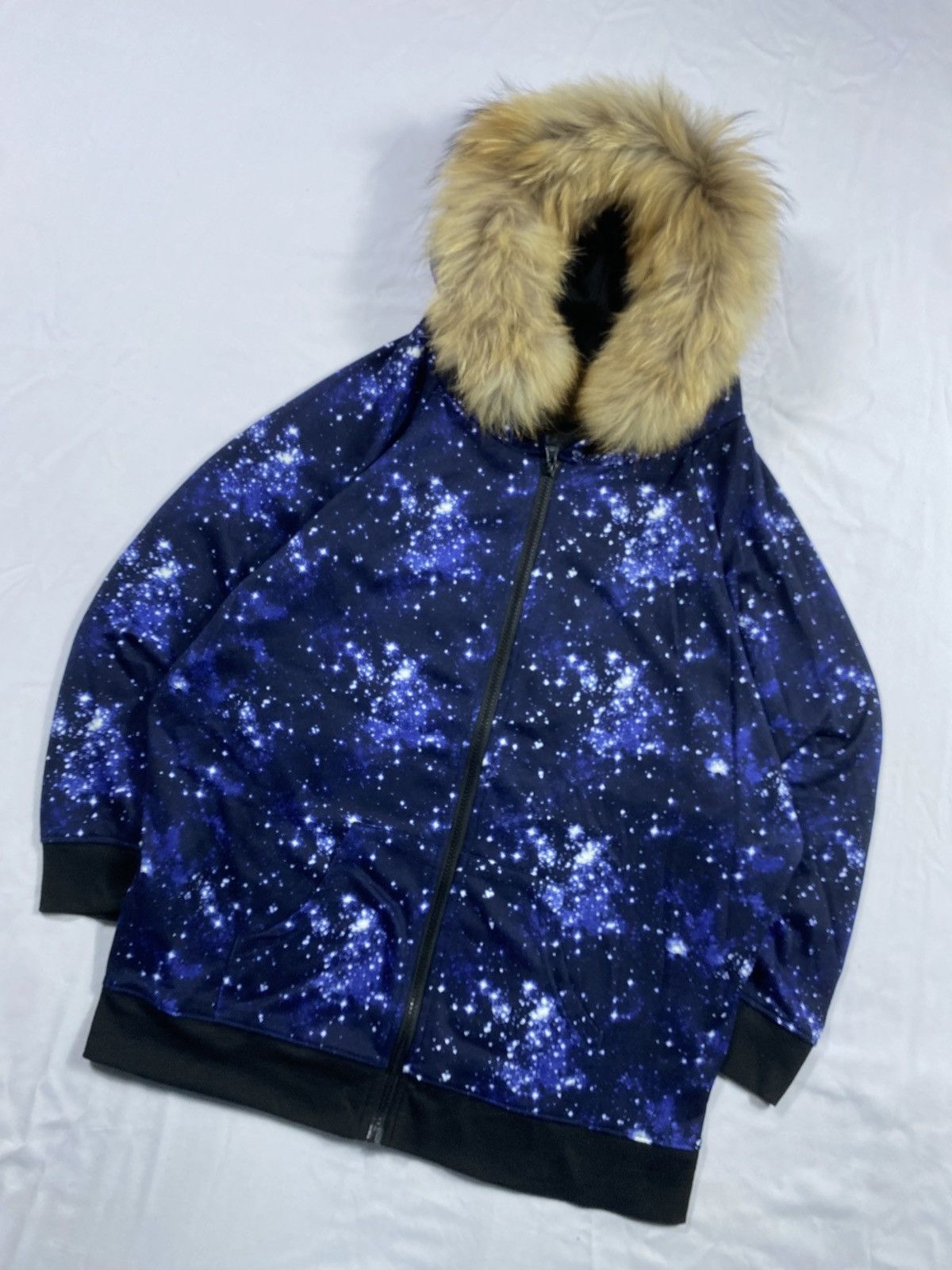 Hysteric Glamour GALYGE ABSTRAK JAPANESE FUR ZIP HOODIE Size US L / EU 52-54 / 3 - 2 Thumbnail