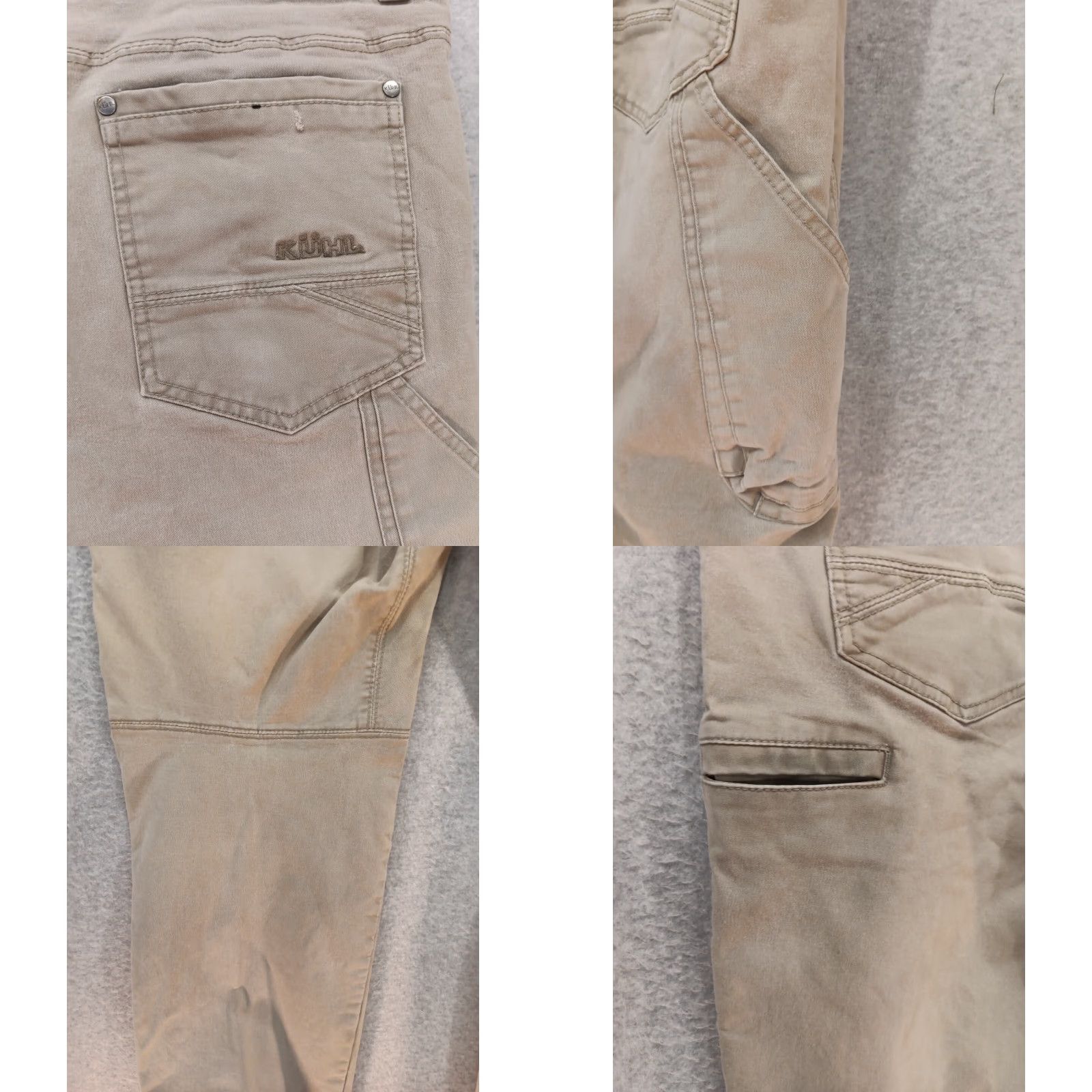 Vintage KUHL Pants Mens 40x30 Brown Rebel Vintage Patina Dye Outdoor Rugged Legendary Pants Mens Brown Size US 40 / EU 56 - 9 Thumbnail