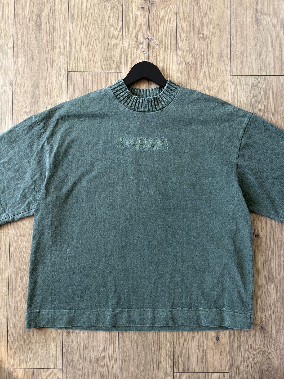 House of Errors House Of Errors Heavy Boxy Green T-shirt Size US L / EU 52-54 / 3 - 7 Thumbnail