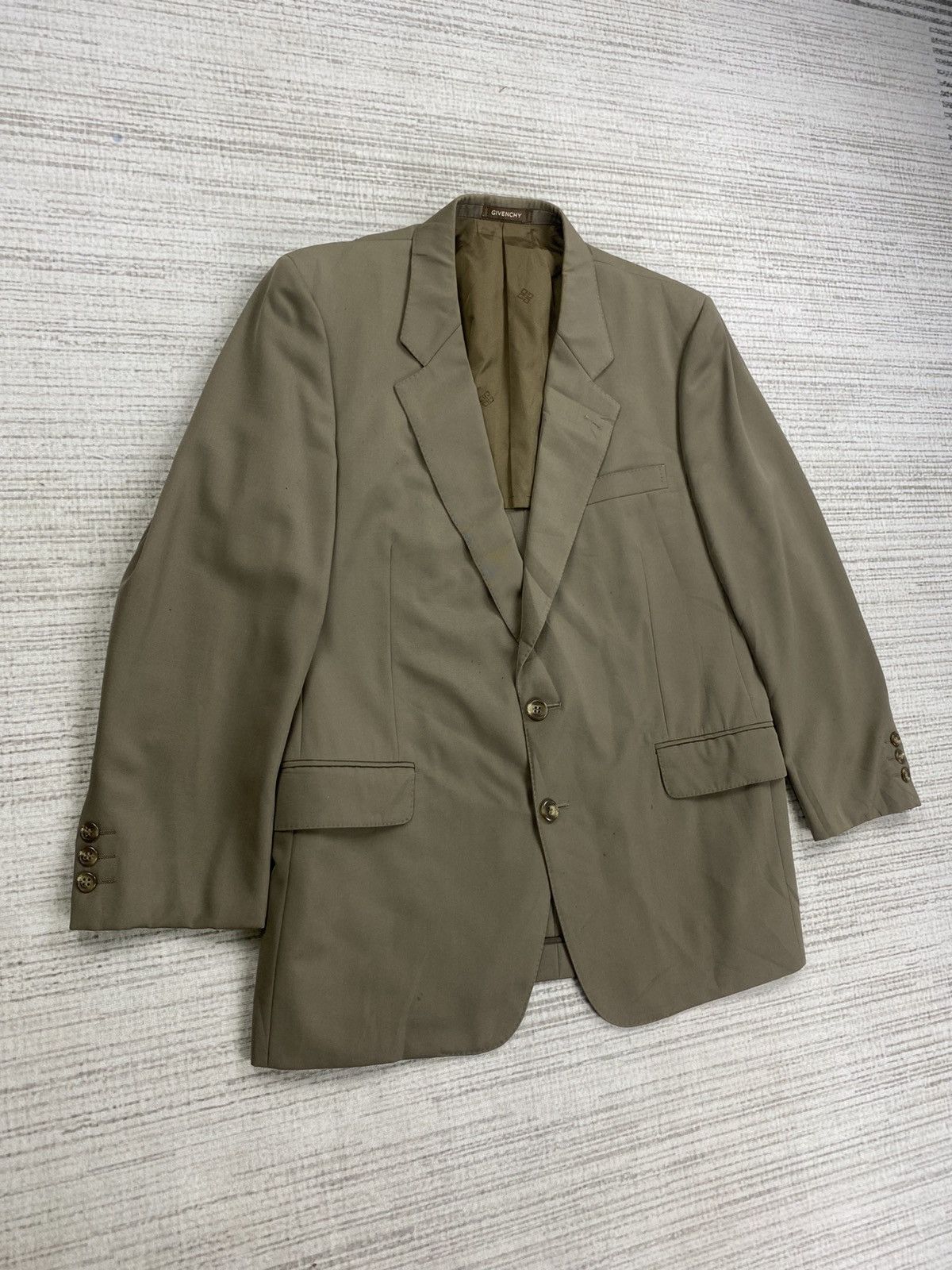 Givenchy Vintage Givenchy Paris Two Button Blazer Coat Size US M / EU 48-50 / 2 - 3 Thumbnail