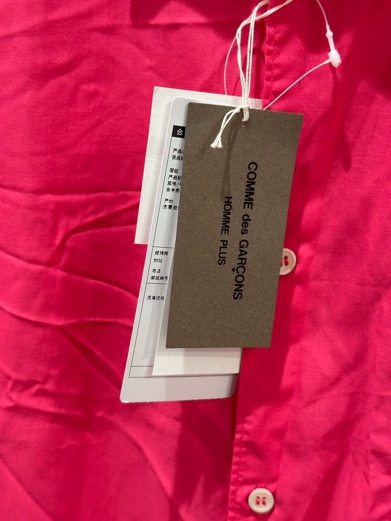 Comme des Garcons Comme Des Garcons Pink Shirt Size US XL / EU 56 / 4 - 4 Thumbnail