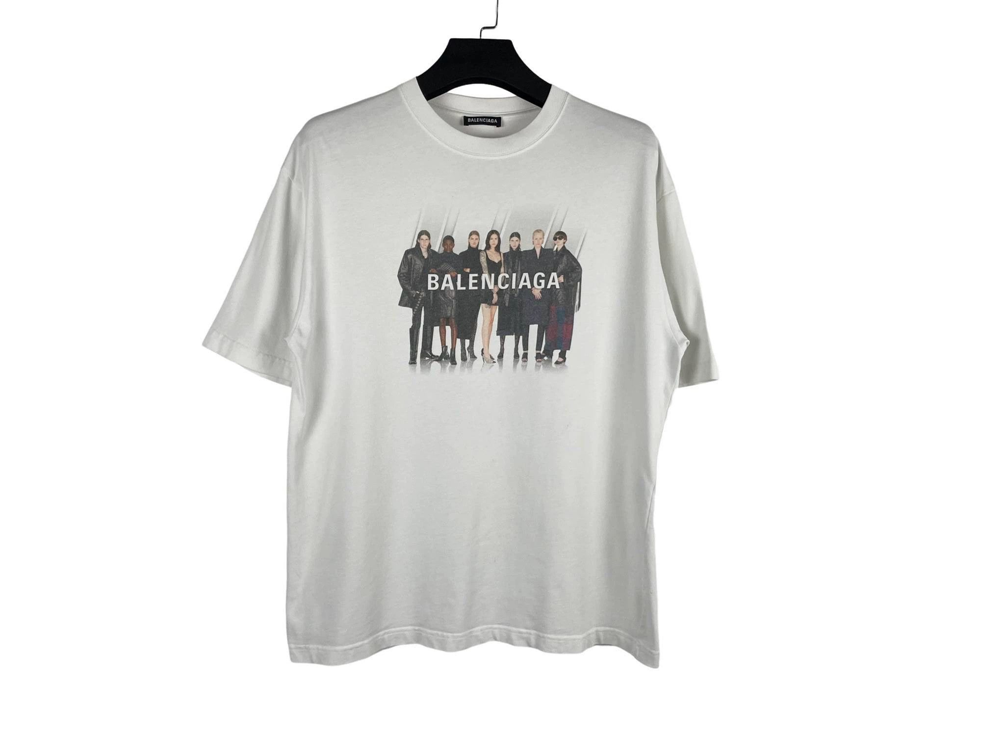 Balenciaga Balenciaga Oversized Portrait Print SS T S Size US S / EU 44-46 / 1 - 1 Thumbnail