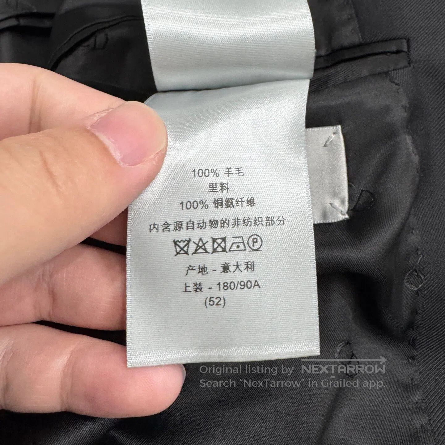 Dior Dior Bandage wool suit jacket| Size 52R - 4 Thumbnail