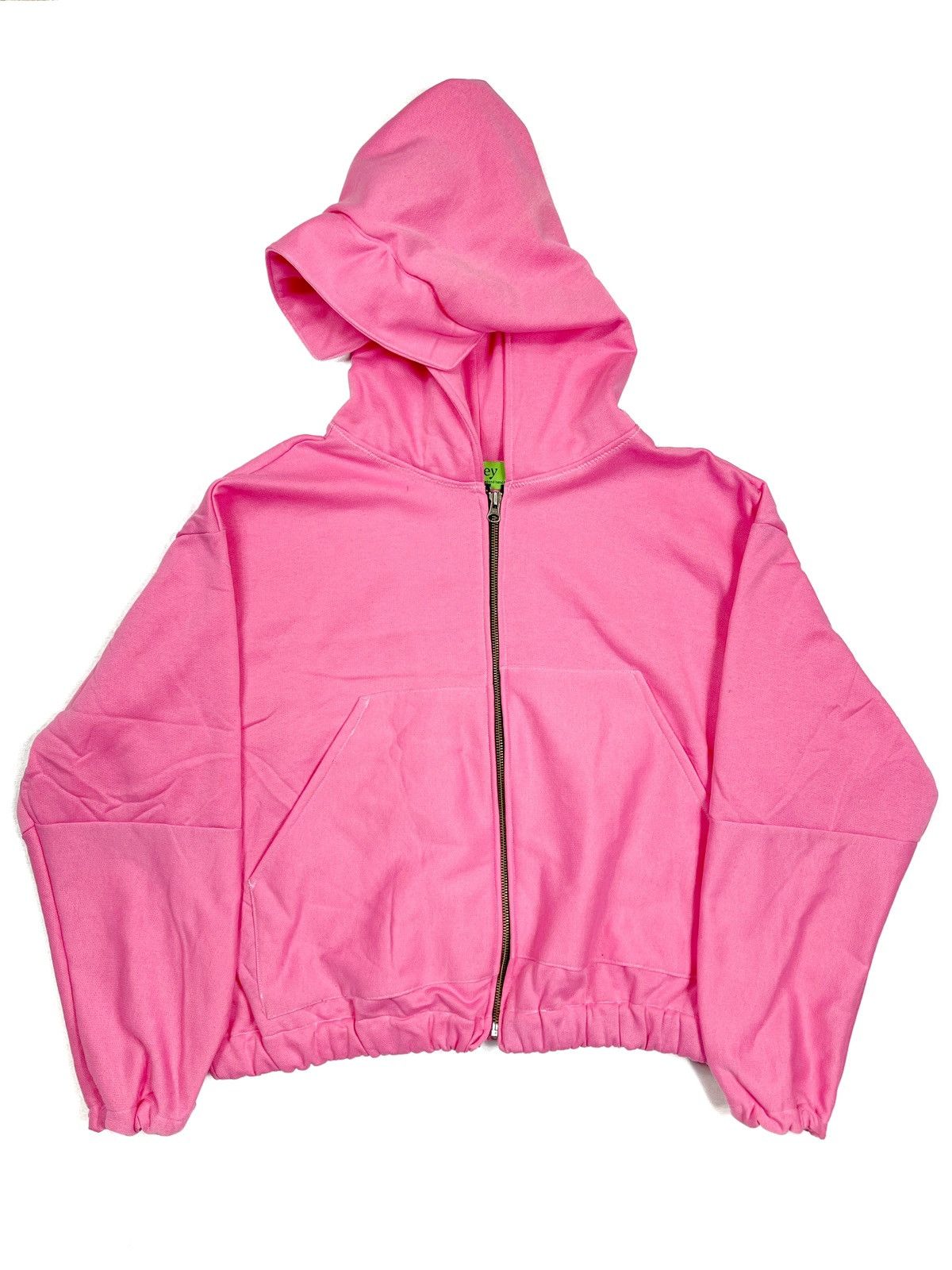 Chorley × Handmade Ss24 cropped eskimo hood oversized zip up hoodie Size US L / EU 52-54 / 3 - 1 Thumbnail