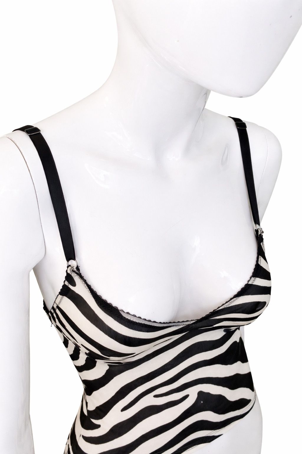 Dolce & Gabbana Kenzo Sheer Mesh Transparent Medium Large Dress Size S / US 4 / IT 40 - 2 Thumbnail