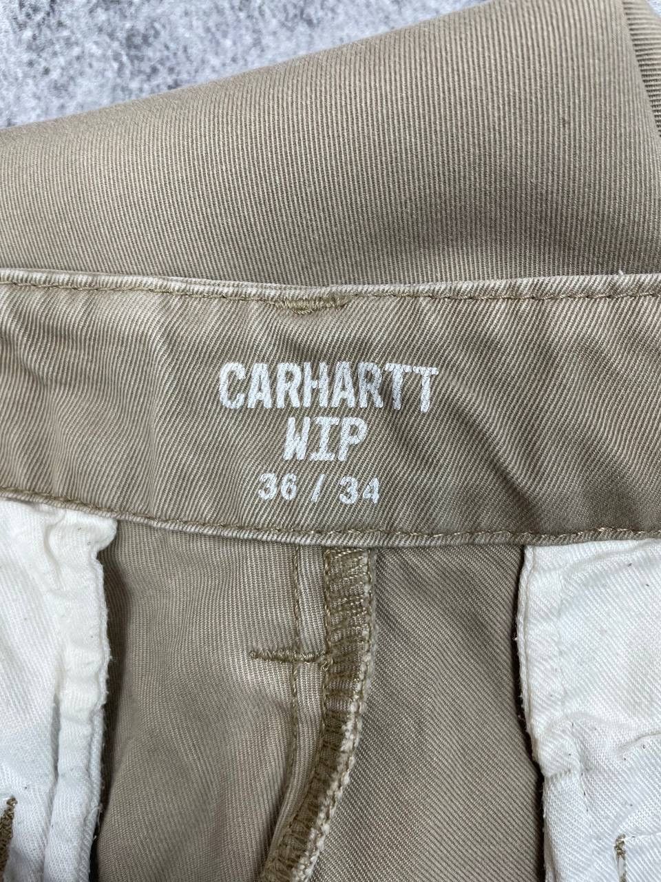 Carhartt Carhartt WIP Men Club Chino Pants Straight Fit Beige Size 36 Size US 36 / EU 52 - 8 Thumbnail