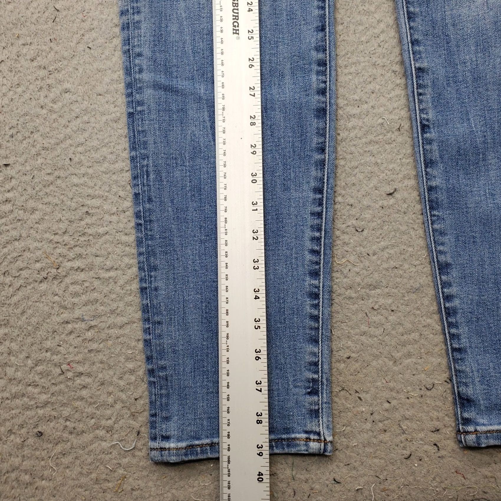 American Eagle Outfitters American Eagle Jeans Mens 30x32 Blue Denim AirFlex+ Temp Tech Comfort Skinny Leg Shirt Size US 30 / EU 46 - 3 Thumbnail