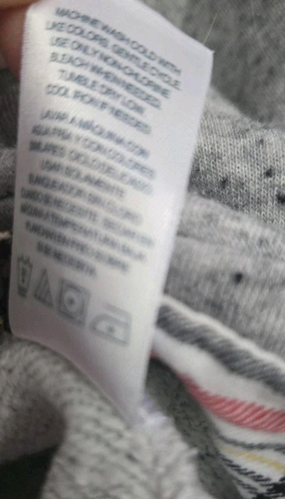 Izod Izod Womens Lg? Gray Plaid Long Sleeve Scoop Neck Pullover S Size ONE SIZE - 5 Thumbnail