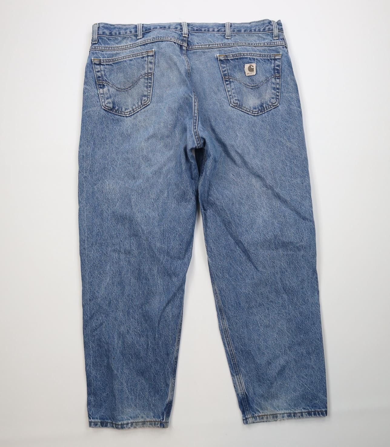 Carhartt Vintage Y2K 2001 Carhartt Relaxed Fit Denim Jeans Blue USA Size US 44 / EU 60 - 11 Thumbnail