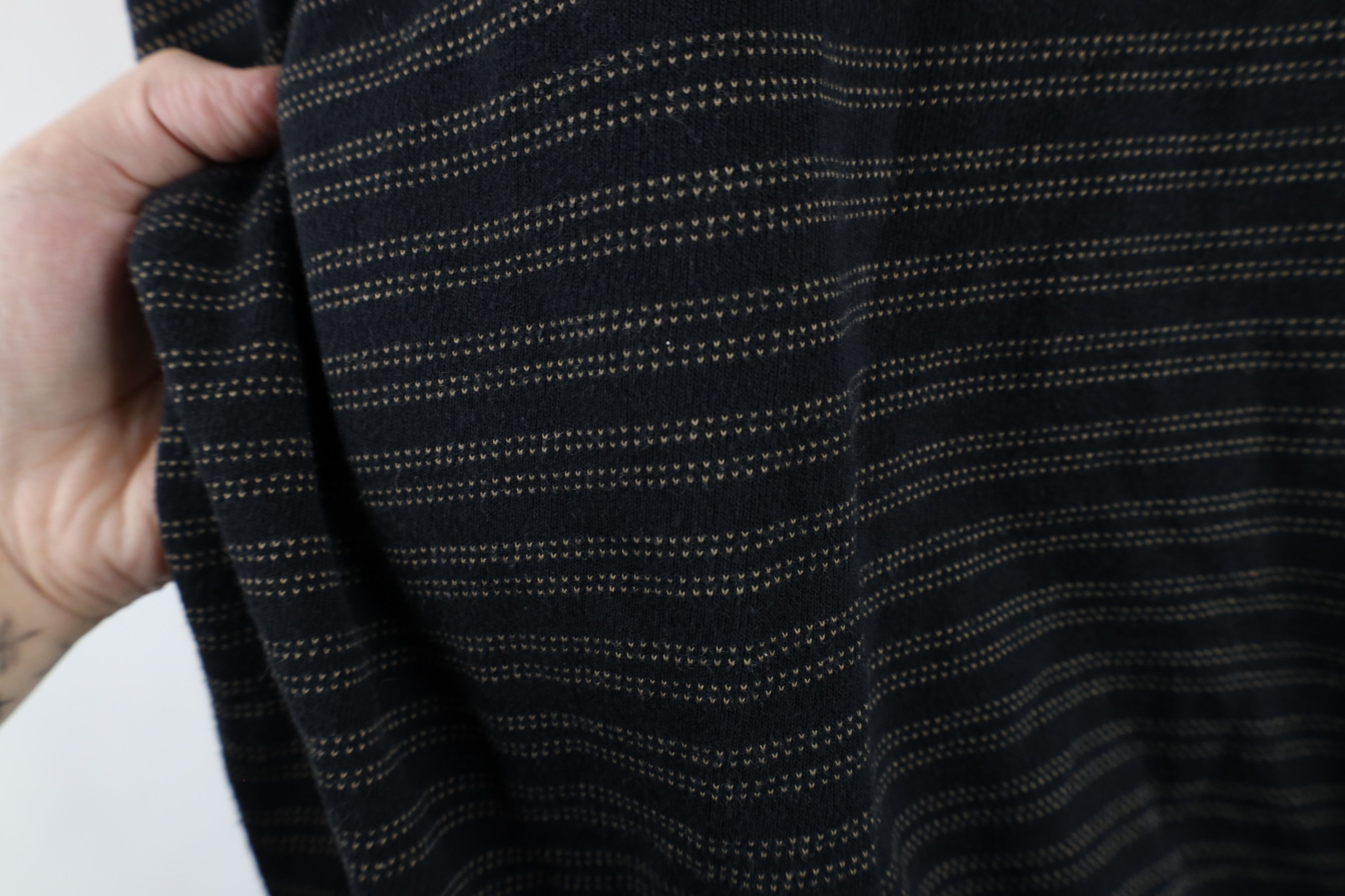 Vintage Vintage 90s Streetwear Collared Pullover Long Sleeve Polo Size US L / EU 52-54 / 3 - 5 Thumbnail