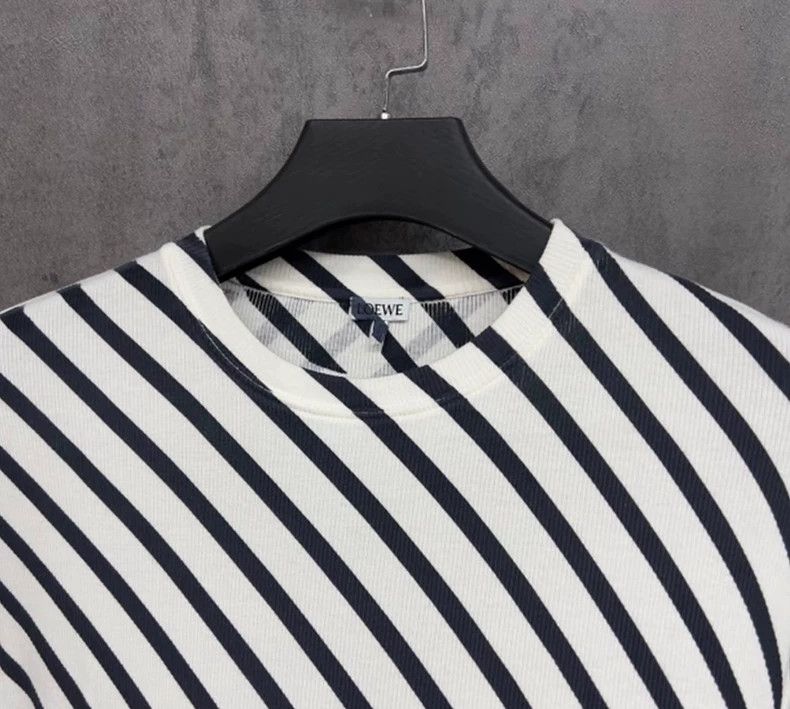 Loewe LOEWE Striped waffle Logo long sleeve Size S / US 4 / IT 40 - 3 Thumbnail