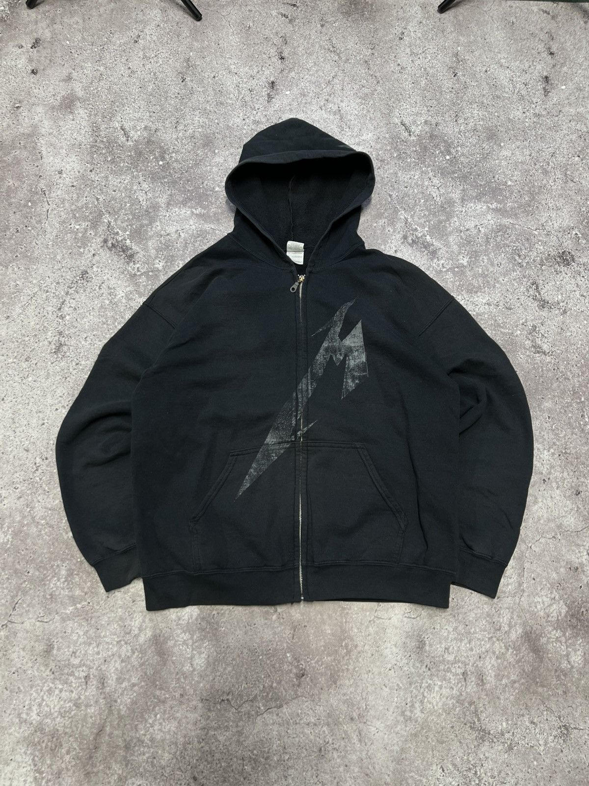 Band Tees Vintage 00s Metallica Zip Hoodie Logo Graphics Size US L / EU 52-54 / 3 - 3 Thumbnail