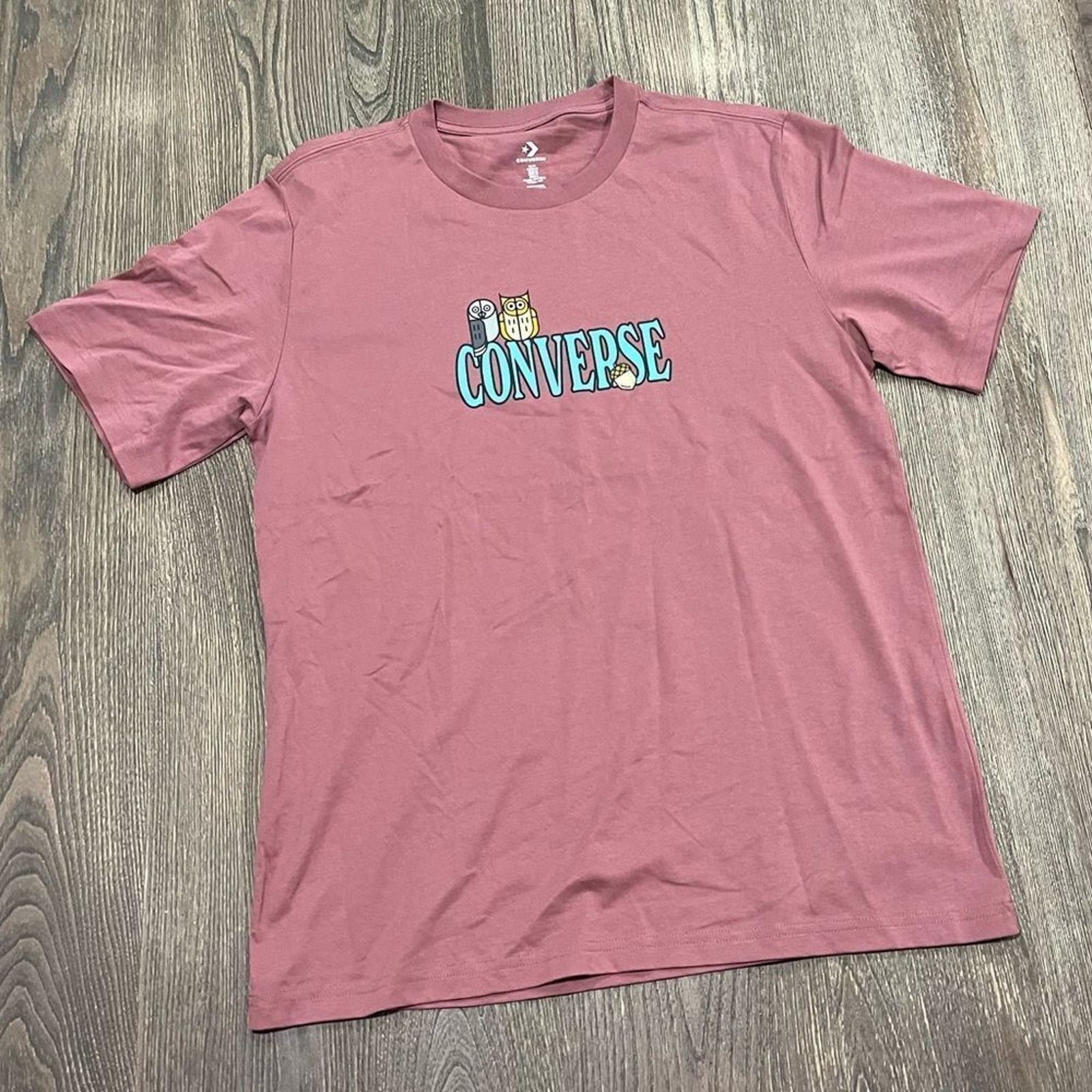 Converse NWOT Converse Counter Climate T-Shirt Crewneck Rose Medium Size M / US 6-8 / IT 42-44 - 1 Thumbnail