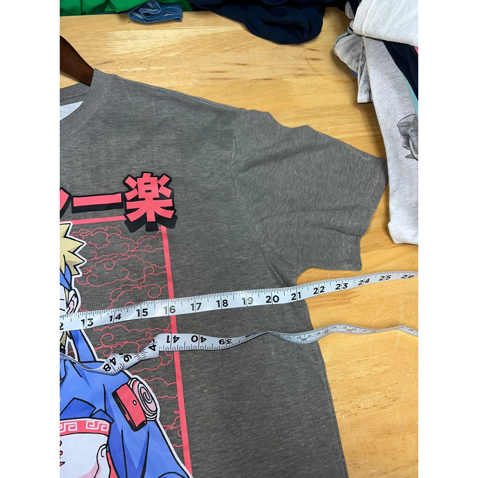 Vintage Naruto Shirt Shippuden Collection Ramen Ichiraku Gray Anime Size US M / EU 48-50 / 2 - 7 Thumbnail