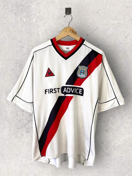Vintage Manchester City 2003 2003 Soccer Jersey Le Coq Sportif